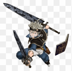 Asta Render Clover Quartet - Black Clover Asta Png Emoji,Black Clover Emoji