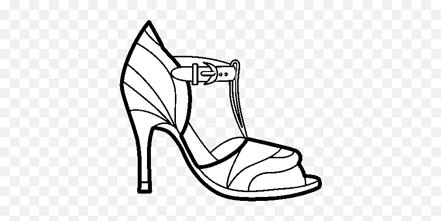 Heels Coloring Pages Emoji,High Heel Shoe Emoji