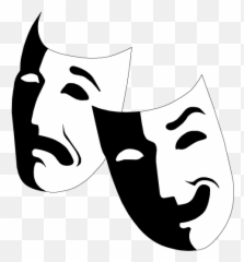 Drama Clipart Musical Theatre Drama - Drama Logo Png Emoji,Theatre Mask Emoji