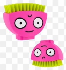 Nail Brush - Brosse A Ongle Rigolote Emoji,Buff Emoticon