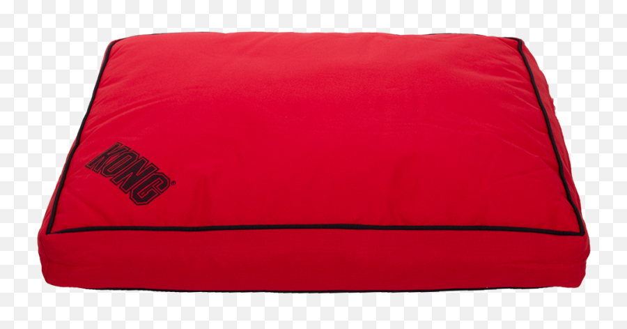 Kong Rectangle Beds Large Rood - Red Dog Bed Emoji,Emoji Kussen