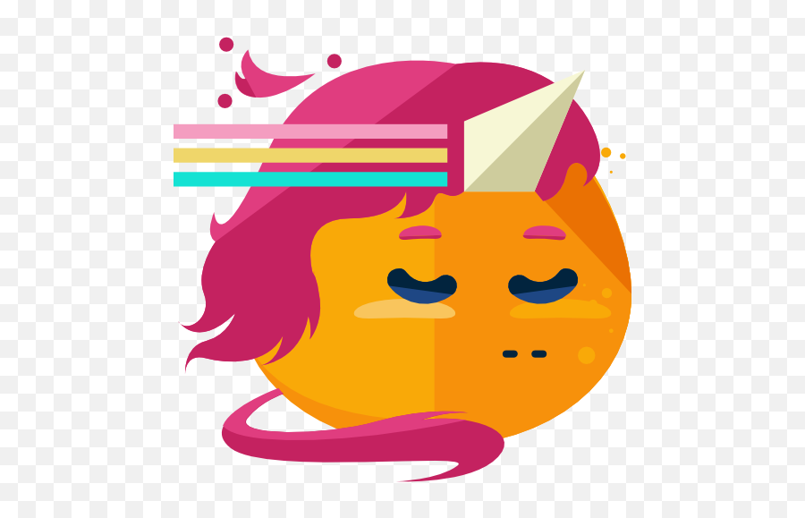 Unicorn - Magical Emoji,Unicorn Emoticons