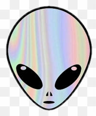 Alien Tumblr Png U0026 Free Alien Tumblrpng Transparent Images - Holo Alien Emoji,Alien Emoji Sticker