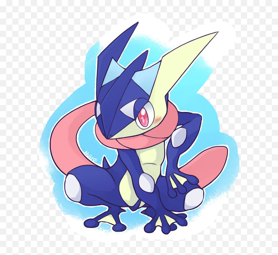 Greninja Sticker - Pokemon Kawaii Greninja Emoji,Greninja Emoji