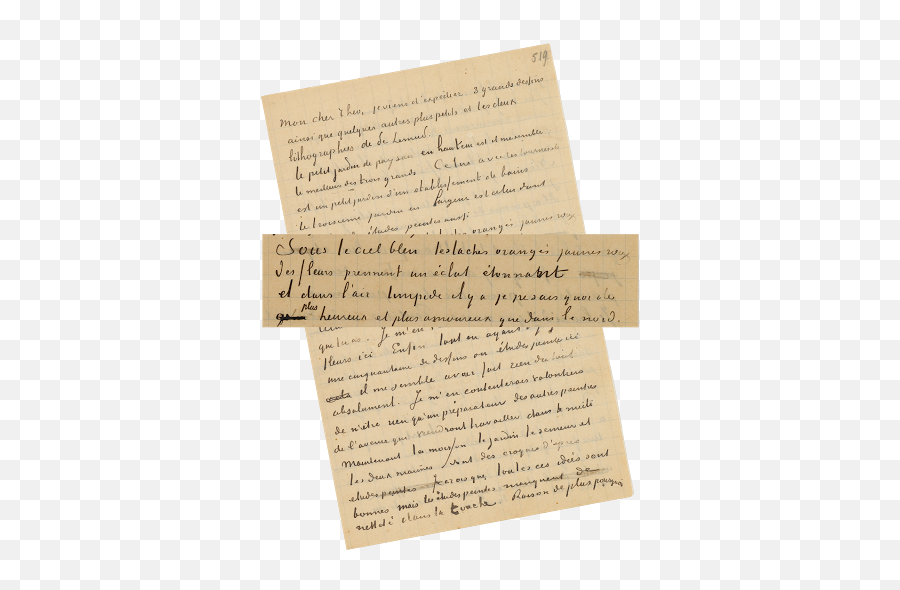 Full Of Passion And Dreams - Van Gogh Museum Document Emoji,Trees Emotion Paintings Van Gogh