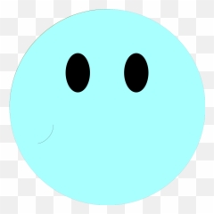 Blue Smiley Face Svg Clip Arts - Circle Png Download Dot Emoji,Snowman Emotions