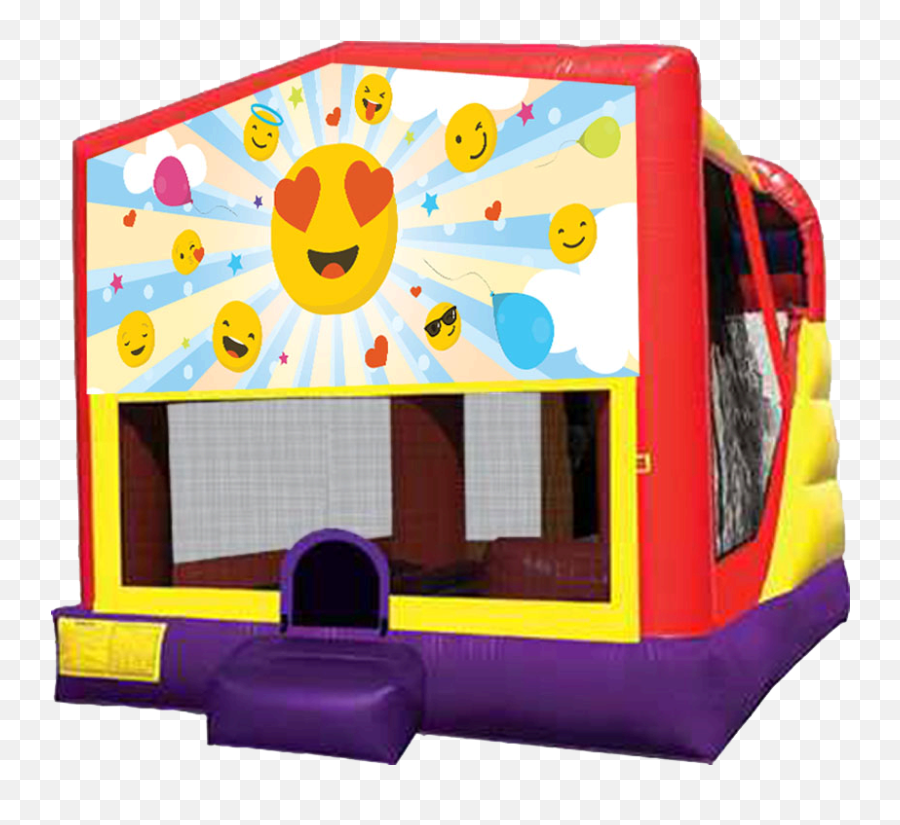 Extra Large Emoji Combo - Bouncing Sliding Climbing Little Einsteins Bounce House,House Emoji Transparent