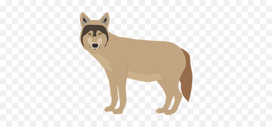 Free Wolf Animal Vectors - Animal Figure Emoji,Wolf Forum Emoticons