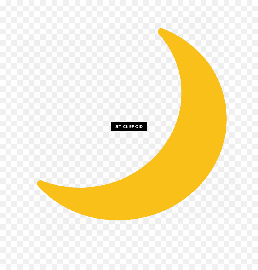 Emoji Moon - Half Moon Emoji Png Full Size Png Download Vertical,Moon Emoji