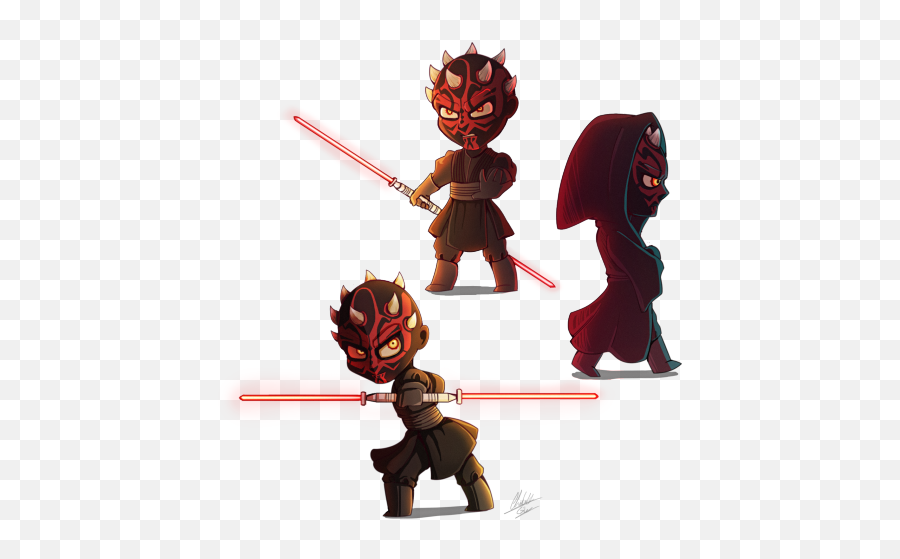 Stripy Fluffy Thing Mit Bildern Krieg Der Sterne - Darth Maul Chibi Emoji,Tv Characters Sith Lots Of Emotion