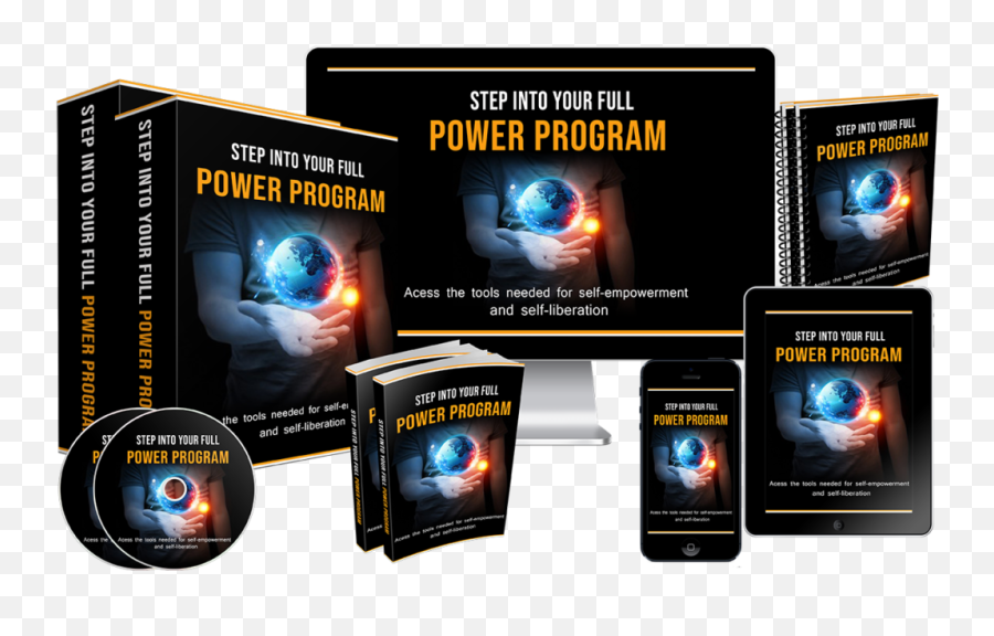 Energy Course Landing Page U2013 Step Into Your Full Power - Display Advertising Emoji,Einstein Emotion Is Energy