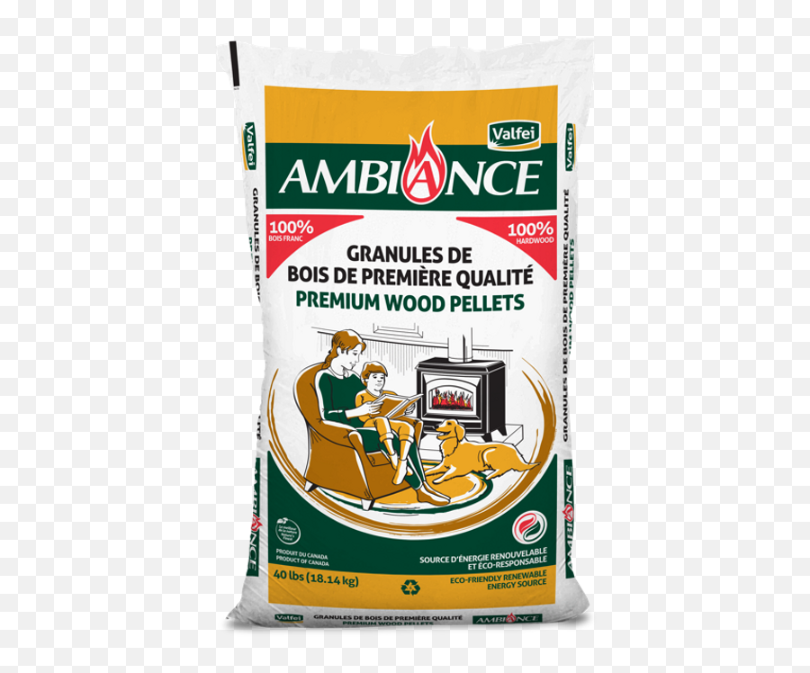 Ambiance Wood Pellets 100 Hardwood Valfei - Ambiance Wood Pellets Emoji,Les Emotions De Ma Citrouille