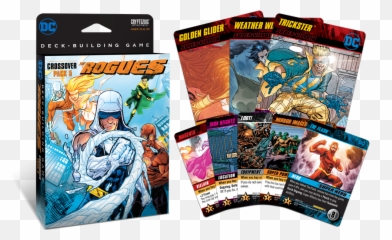 Crossover Pack 5 - Dc Deck Building Game Rogues Emoji,Flash Villain Controls Emotions