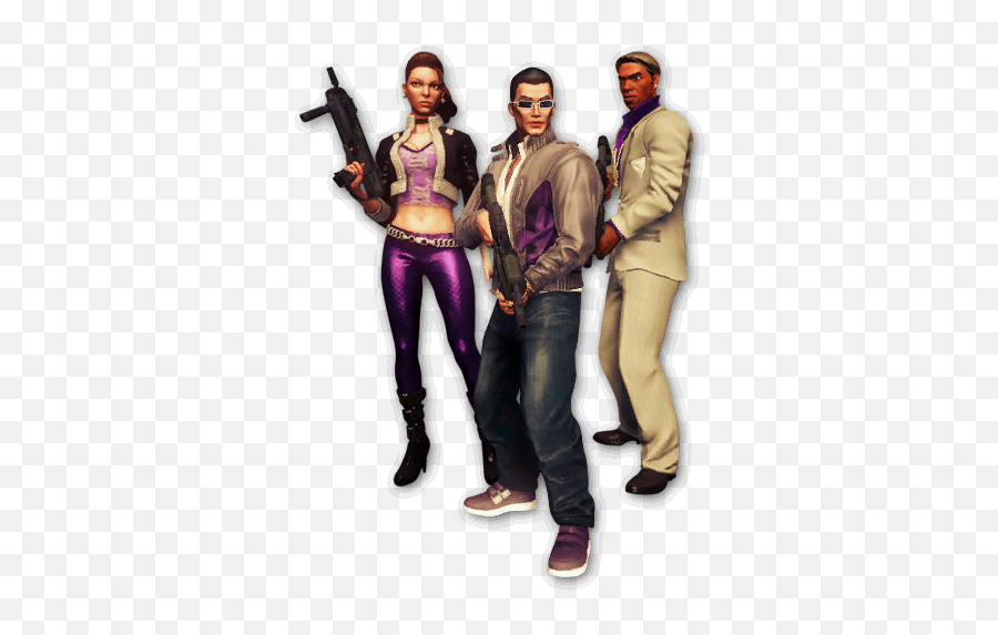 Co - Saints Row Characters Png Emoji,Saints Row Emoticons