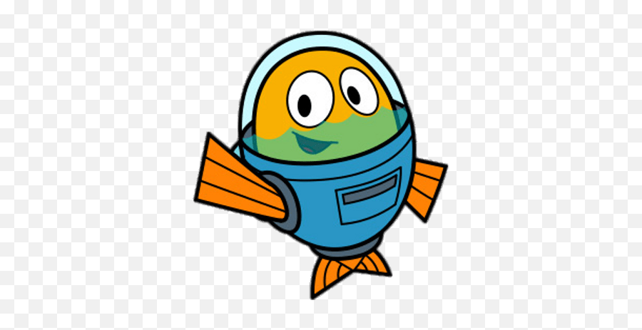 Fishtronaut Waving Transparent Png - Stickpng Billy And Mac Fishtronaut Emoji,Waving Emoticon Facebook