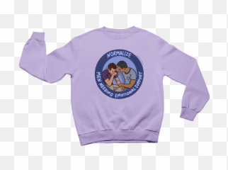 Normalize Men Needing Emotional Support - If It All Works Out T Shirt Emoji,Lavender Color Emotion