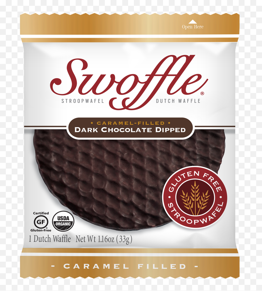 Dark Chocolate Dipped Swoffle 14 Pack - Swoffle Emoji,Thompson Chocolate Emojis Nutrition Facts