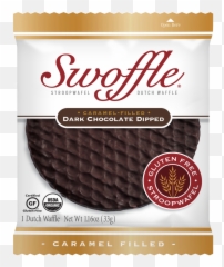 Dark Chocolate Dipped Swoffle 14 Pack - Swoffle Emoji,Thompson Chocolate Emojis Nutrition Facts