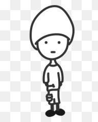 Quiet Clipart - Clipartsco Thin Boy Clipart Black And White Emoji,Quiet Emoji Svg