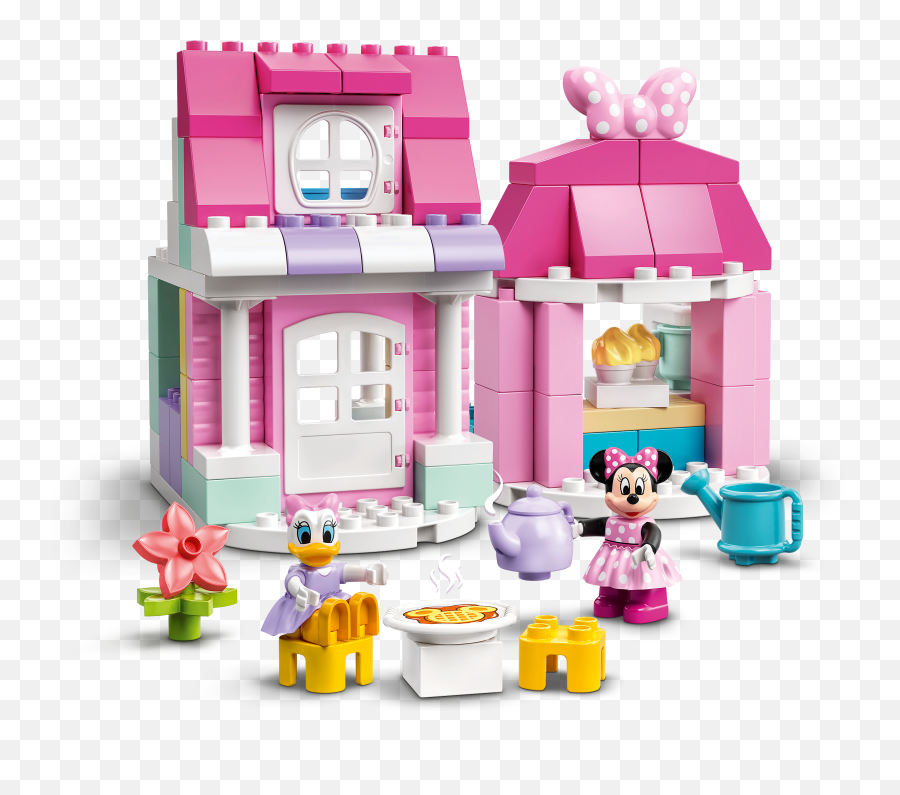Minnies House And Café 10942 - Minnie Lego Duplo Emoji,Lego Batman One Emotion