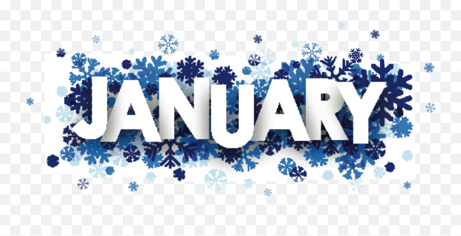 January Newsletter - January 2020 Clip Art Emoji,Emotion Snowflake Clipart