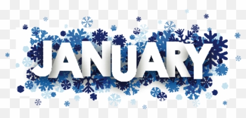 January Newsletter - January 2020 Clip Art Emoji,Emotion Snowflake Clipart