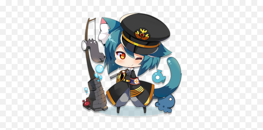 17 Meowfficers Art - Azur Lane Meowficer Steel Emoji,Azur Lane Pixel Emojis