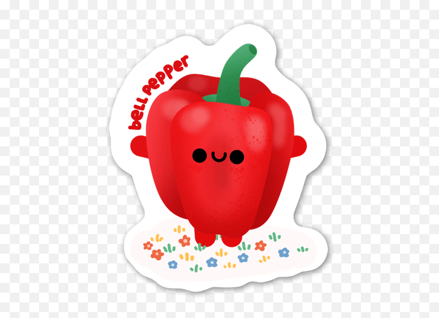 Bell Pepper - Stickers Coliflor Emoji,Bell Emoji Sticker