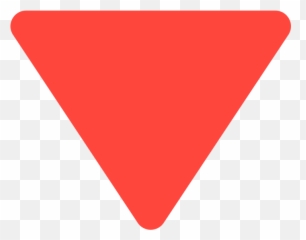 Fxemoji U1f53bsvg U2013 - Arrow Down Red Triangle,Superfluous Emojis