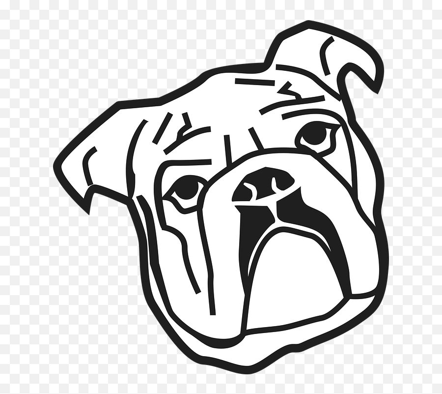 Free Photo Animal Bulldog Dog Dog Head - Max Pixel Emoji,Craft Emotions Wildflowers Stencil