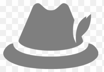 Gray German Hat Icon - Free Gray Civilization Icons Emoji,Emoticon With Sombrero
