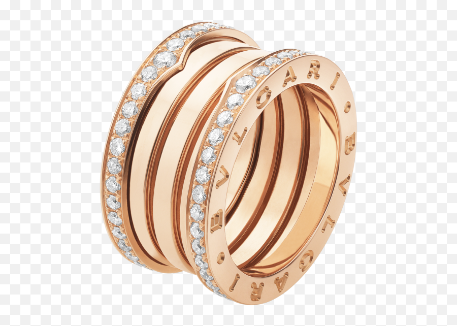 Bulgari Bzero1 Four - Band Ring Jbvlan856293 Kessaris Emoji,Weddding Ring Emoji