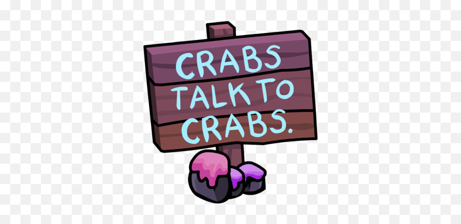 Crabs Talk To Crabs Club Penguin Wiki Fandom - Language Emoji,Clam Shell Emoji