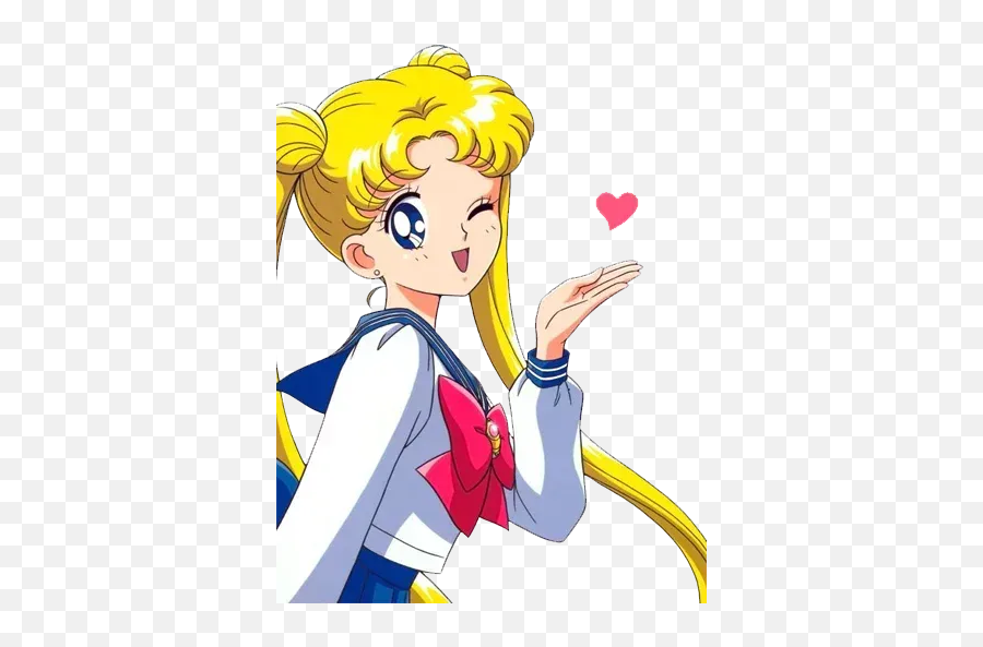 Sailor Moon Sticker Pack - Stickers Cloud Emoji,Sailor Moon Characters Text Emoticon