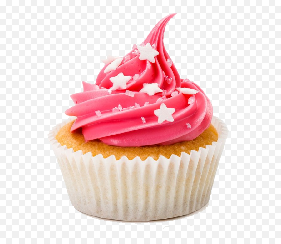 Cupcake Sprinkles Pink Vanilla Sticker - Birthday Cupcake Png Emoji,Emoji Icing Decorations