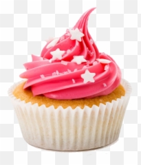 Cupcake Sprinkles Pink Vanilla Sticker - Birthday Cupcake Png Emoji,Emoji Icing Decorations