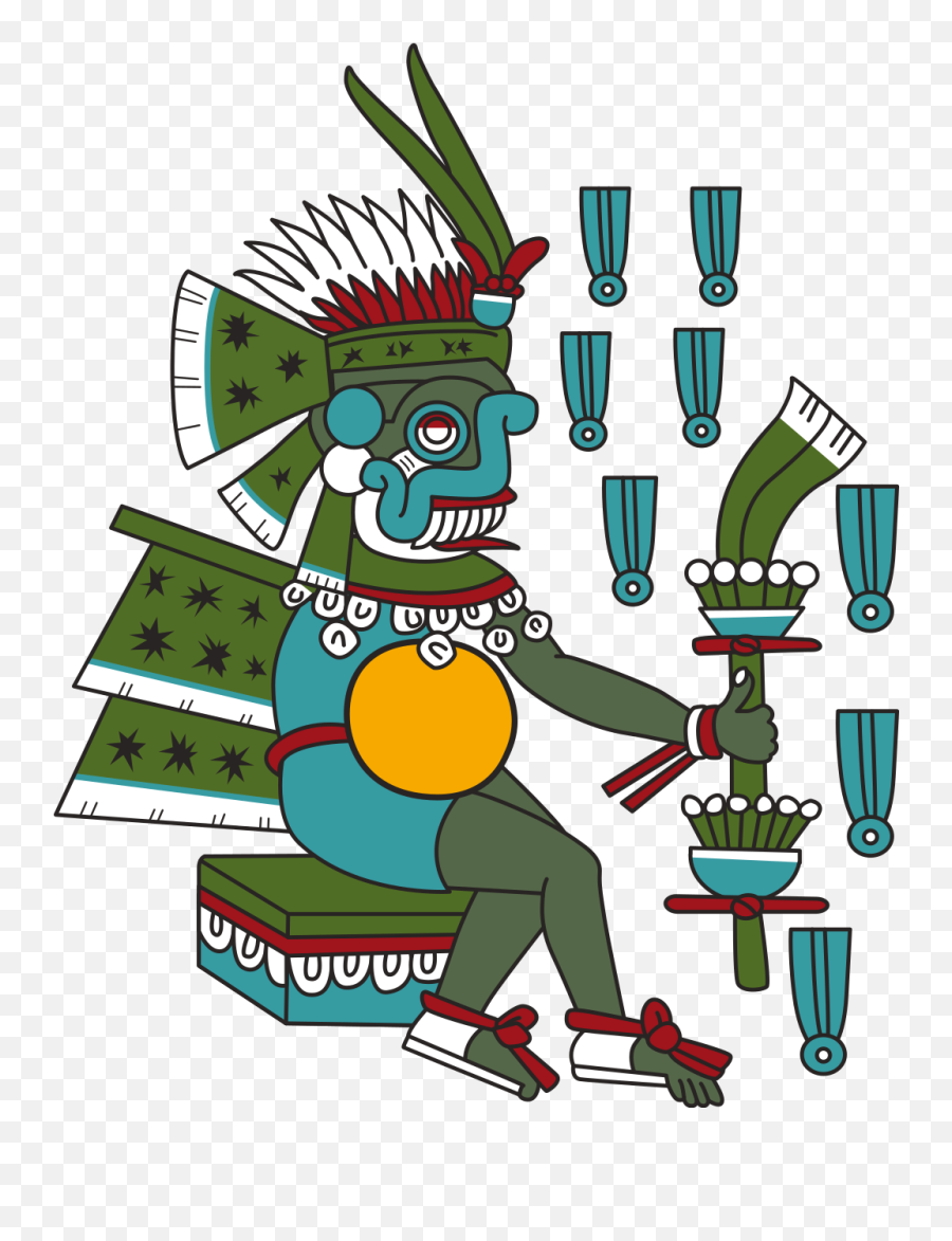 Meta Weather - Tlaloc Aztec Gods Emoji,Slow Emotion Replay