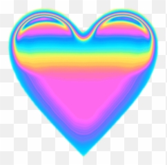 Heart Emoji Holographic Holo 267680709013211 By Dinaaaaaah,Color Hearts Emojis