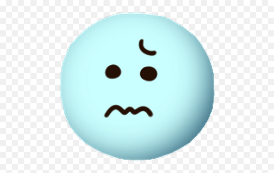 Sticker Maker - Cute Emoji 5,Blue Emoji Sad Twitch