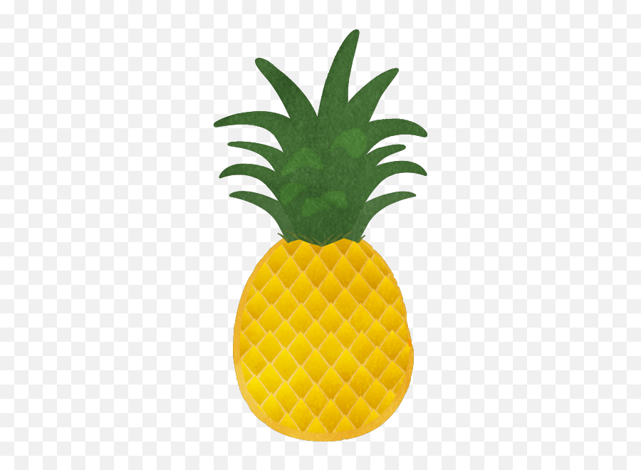 Pineapple Set - Cute2u A Free Cute Illustration For Everyone Emoji,Three Leaf Clover Emoji