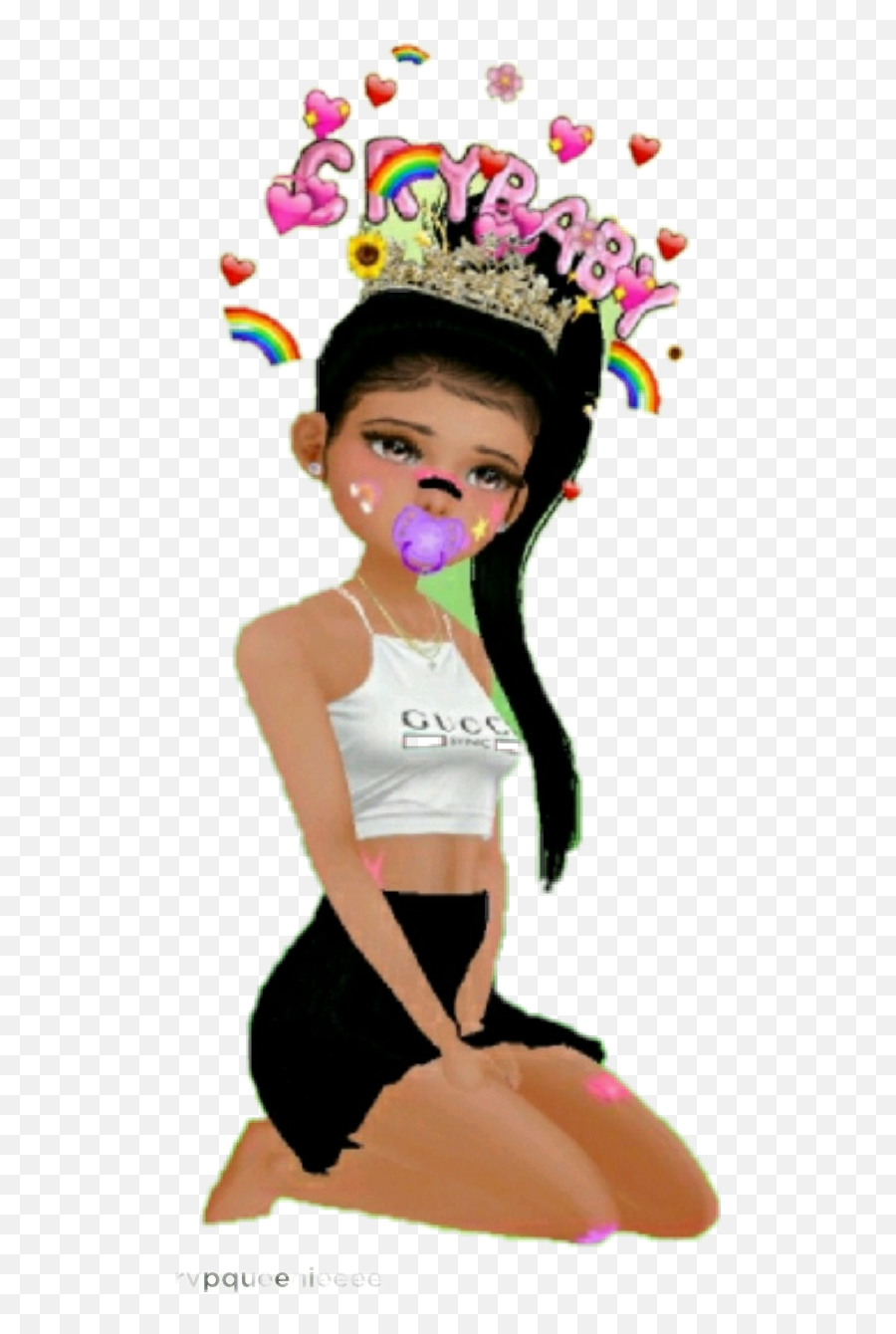 My Baby Imvu Sticker By Jaz - Midriff Emoji,Imvu Emojis