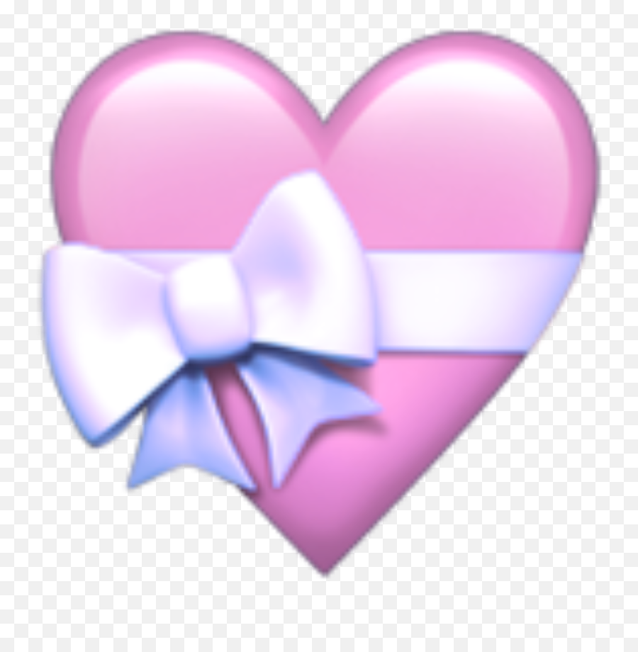 Sticker - Girly Emoji,Heart Bow Emoji