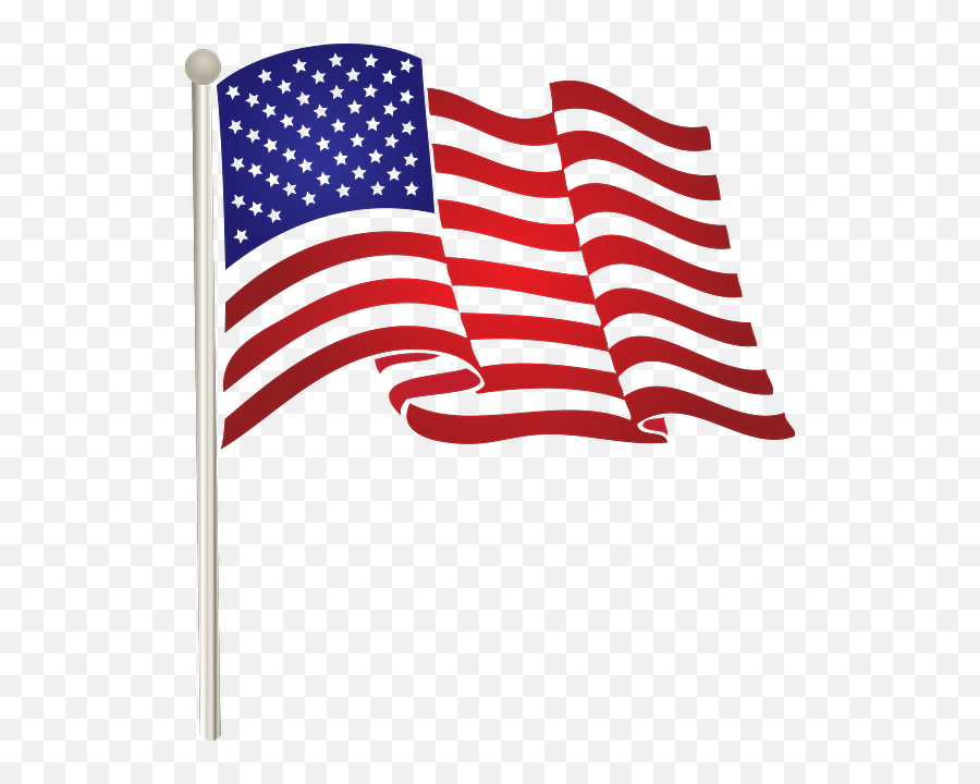 American Flag Clip Art - Clip American Flag Waving Emoji,America Flag Emoji