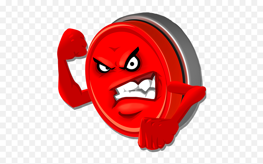 Angry Red Button - Angry Red Button Emoji,Relife Emoji