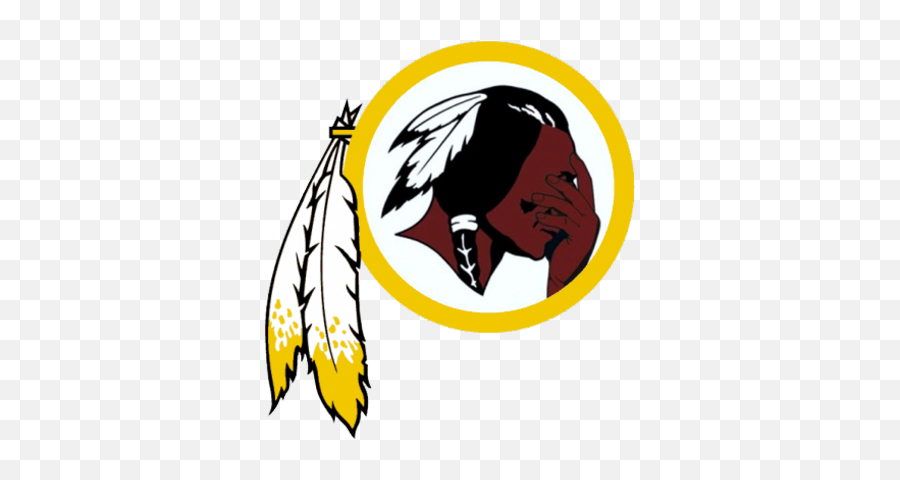 Redskins Facepalm - Nfl Washington Redskins Emoji,Redskins Emoji