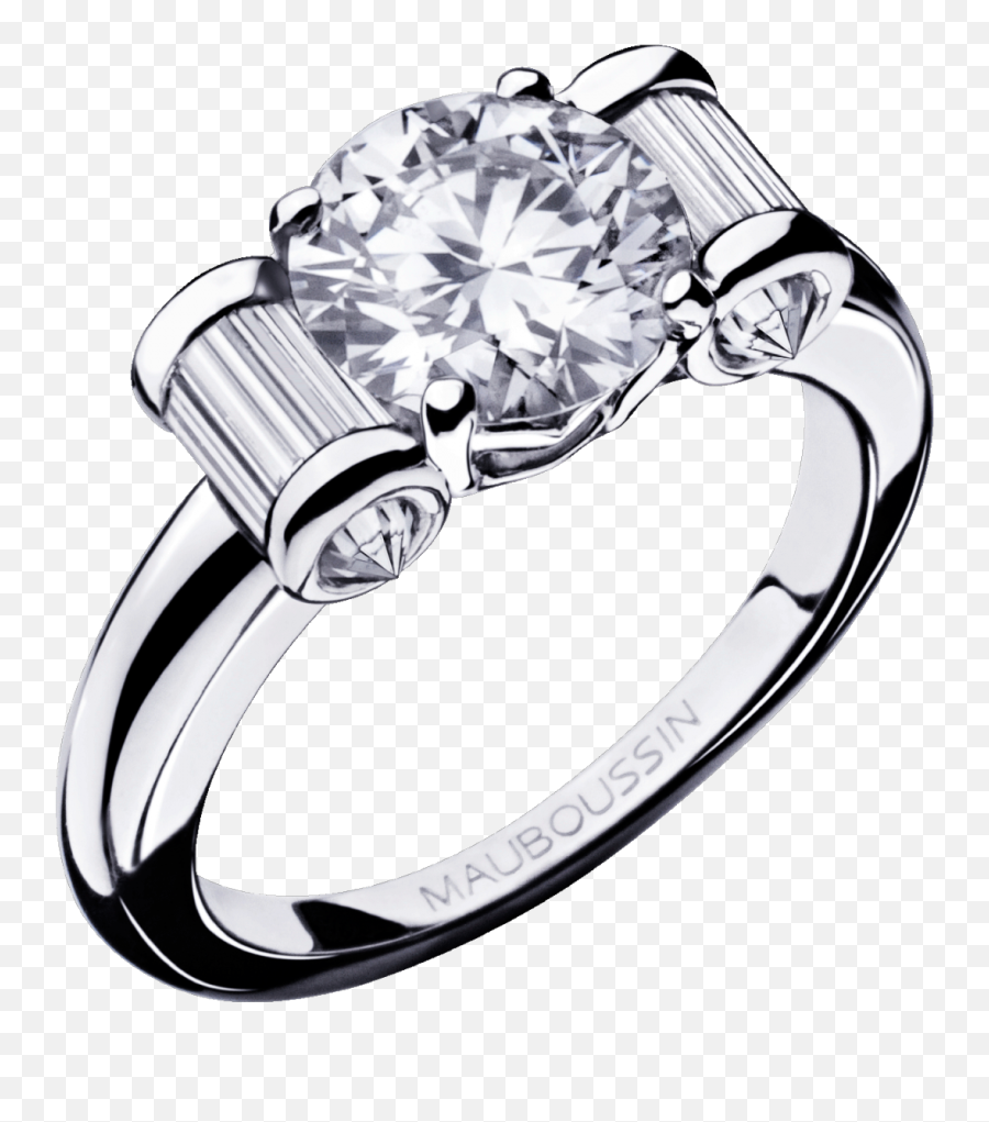 Mauboussin Ring Olympe White Gold Diamonds - Olympe Mauboussin Emoji,Emotion Divine De Mauboussin