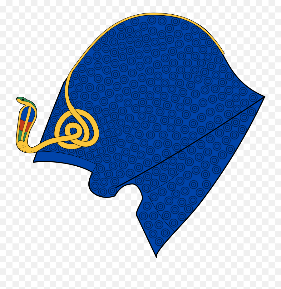 Ancient Egyptian War Crown Clipart - Blue Crown Ancient Egypt Emoji,Egyptian Emoji