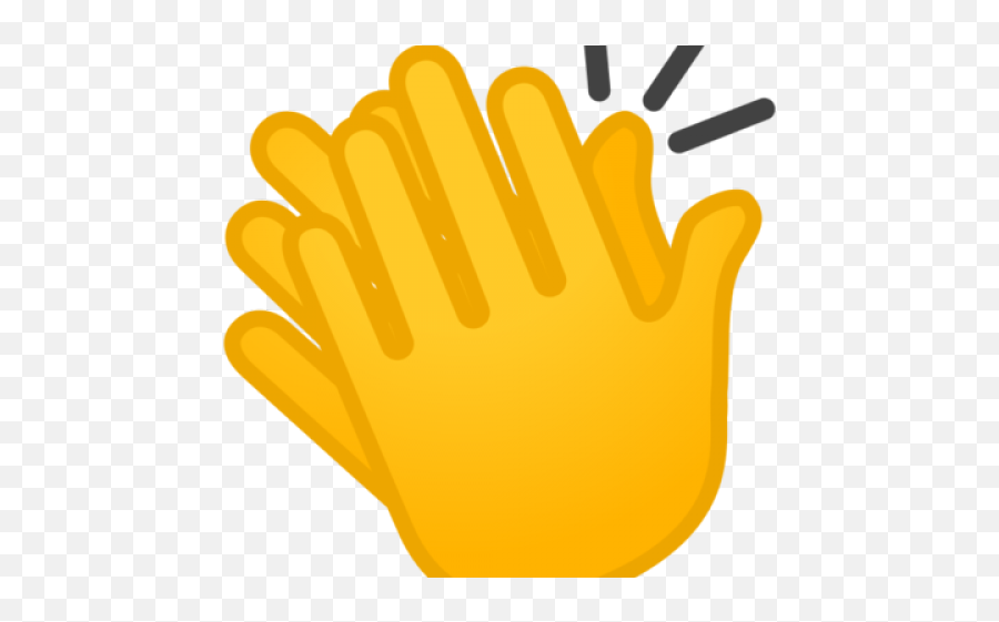 Download Hd Hand Emoji Clipart Bravo - Emoji De Manos Emoji Palmas,Hand Emoji