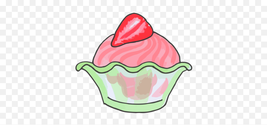 Emoticon Area Food Png Clipart - Ice Cream Dish Clipart Emoji,Christmas Pudding Emoticon