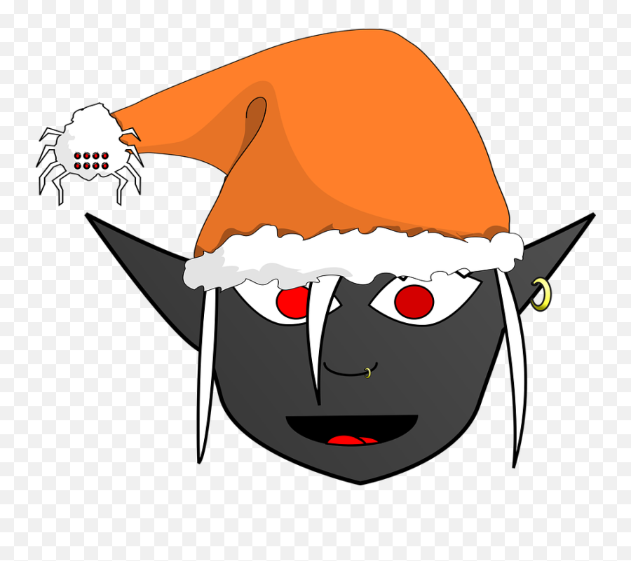Free Photo Cilp Art Christmas Dark Elf Drow Funny Clip - Art Christmas Day Emoji,Christmas Clip Art Emotions